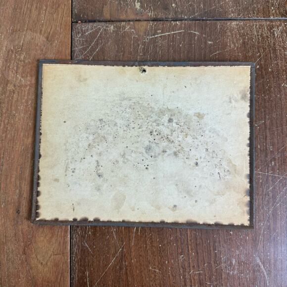 Brunozetti Last Supper Framed Print 1940s Extremely Worn distressed - Picture 6 of 9